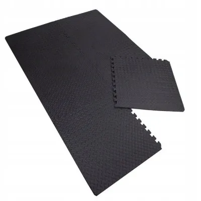 Penová podložka Puzzle 60x60x1, 2 cm sada 6ks SPRINGOS FM0005 čierna