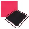 Penová podložka Puzzle 100x100x2 cm SPRINGOS POWER čierno-červená