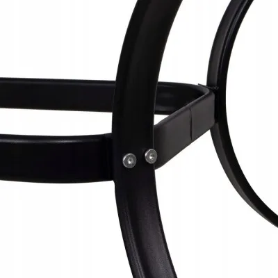 Záhradný stôl 150x90 cm SPRINGOS TOSCANA čierny