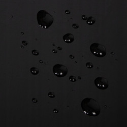 Podložka 70x50 cm extra hrubá pod stoličku / na stôl čierna SPRINGOS