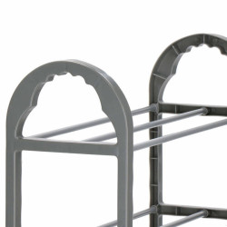 Botník 3 police SPRINGOS HA2011 sivý