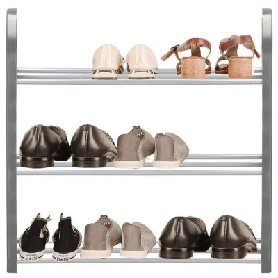 Botník 3 police SPRINGOS HA2011 sivý