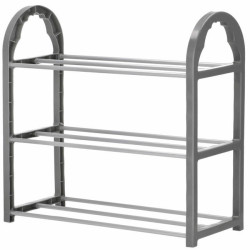 Botník 3 police SPRINGOS HA2011 sivý