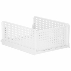 Multifunkčný stohovateľný organizér biely SPRINGOS HA2014