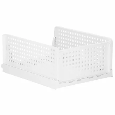 Multifunkčný stohovateľný organizér biely SPRINGOS HA2014