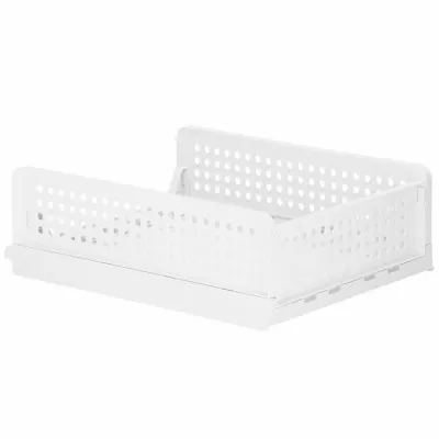 Multifunkčný stohovateľný organizér biely SPRINGOS HA2016