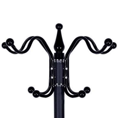 Stojanový vešiak SPRINGOS BARON čierny