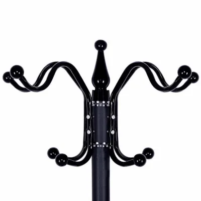 Stojanový vešiak SPRINGOS BARON čierny