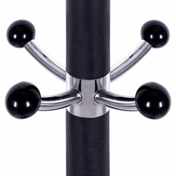 Stojanový vešiak SPRINGOS BARON čierny