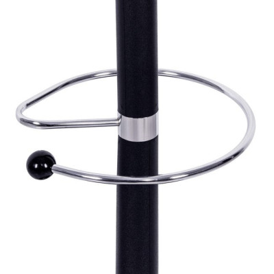 Stojanový vešiak SPRINGOS BARON čierny