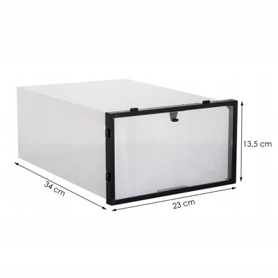 Úložný box 23x34x13 cm, priehľadný SPRINGOS HA3004