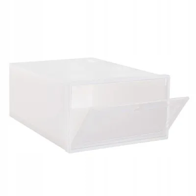 Úložný box 21x31x12 cm, priehľadný SPRINGOS HA3007