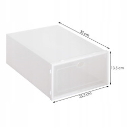 Úložný box 23x33x13 cm, priehľadný SPRINGOS HA3008