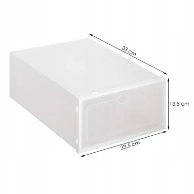 Úložný box 23x33x13 cm, priehľadný SPRINGOS HA3008