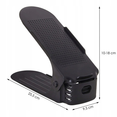 Organizér na topánky čierny SPRINGOS HA3010