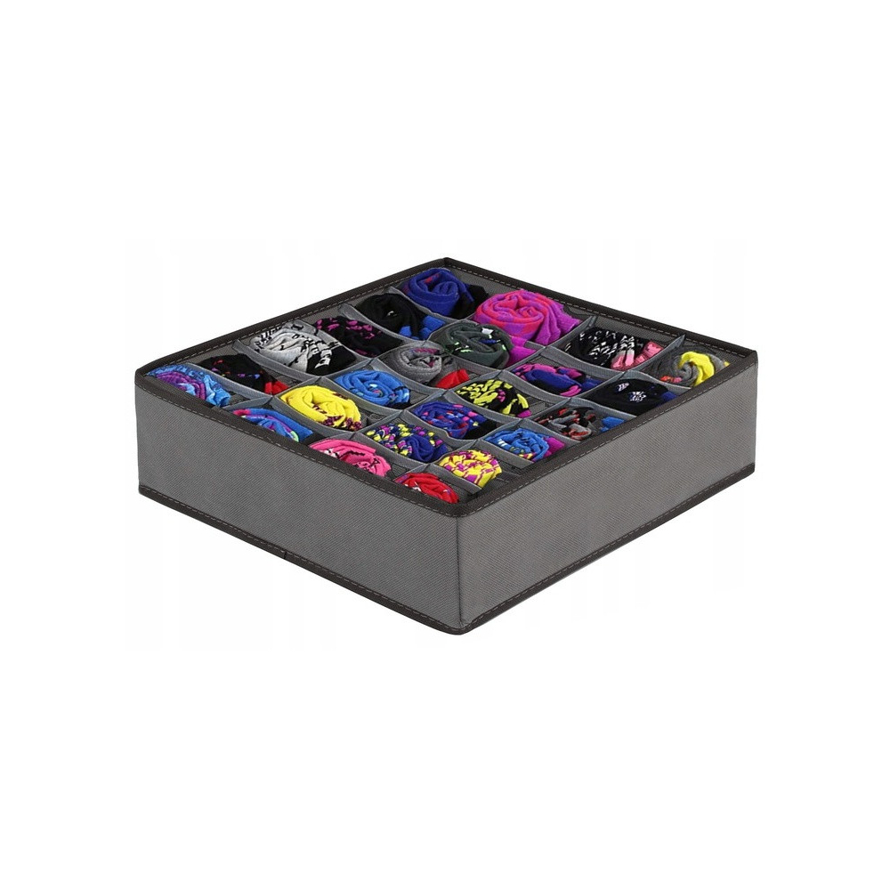 Organizér do zásuvky 24-dielny, šedý SPRINGOS HA3014