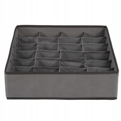 Organizér do zásuvky 24-dielny, šedý SPRINGOS HA3014