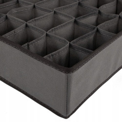 Organizér do zásuvky 24-dielny, šedý SPRINGOS HA3014