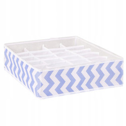 Organizér do zásuvky 24-dielny, modro-biely SPRINGOS HA3015