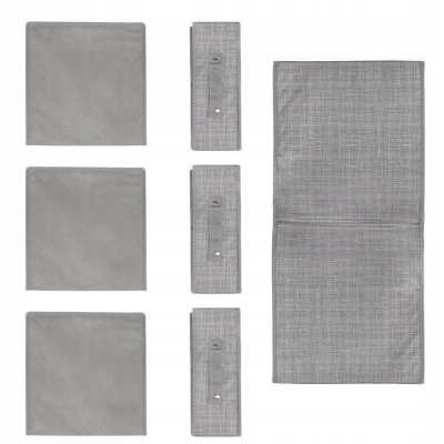 Úložný box so zásuvkami 30x30x30 cm SPRINGOS HA3018 sivý