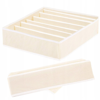 Organizér do zásuvky 7-dielny, béžový SPRINGOS HA3026