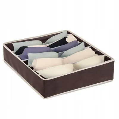 Organizér do zásuvky 7-dielny, hnedý SPRINGOS HA3028