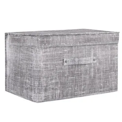 Úložný box 50x40x30 cm, šedý vzor SPRINGOS