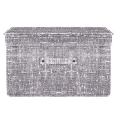 Úložný box 50x40x30 cm, šedý vzor SPRINGOS