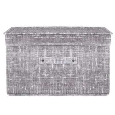 Úložný box 50x40x30 cm, šedý vzor SPRINGOS