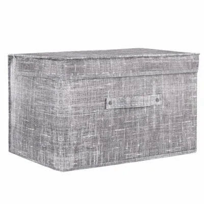 Úložný box 40x30x25 cm SPRINGOS HA3045 sivý