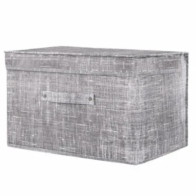 Úložný box 40x30x25 cm SPRINGOS HA3045 sivý