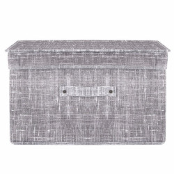 Úložný box 40x30x25 cm SPRINGOS HA3045 sivý