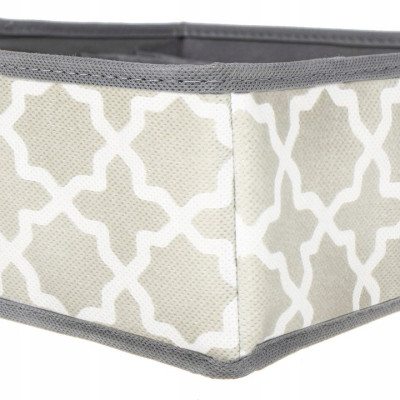 Organizér do zásuvky 24-dielny, šedo-biely SPRINGOS HA3054