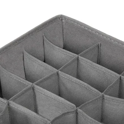 Organizér do zásuvky 24-dielny, šedo-biely SPRINGOS HA3054