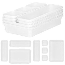 Organizéry do zásuvky sada 8ks, biele SPRINGOS HA3057