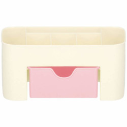 Organizér na kozmetiku / šperkovnica béžovo-ružový SPRINGOS HA3086
