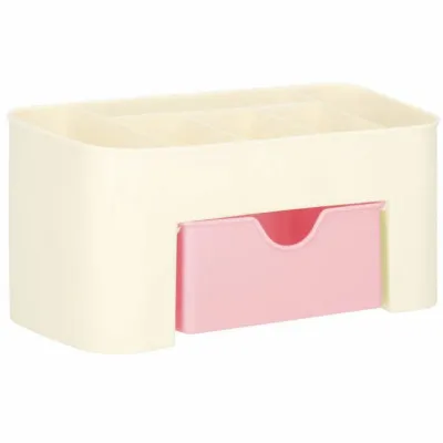 Organizér na kozmetiku / šperkovnica béžovo-ružový SPRINGOS HA3086