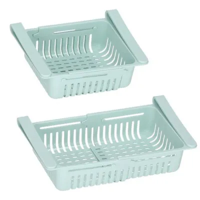 Nastaviteľná priehradka do chladničky svetlo zelená SPRINGOS HA3103