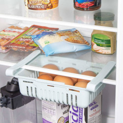 Nastaviteľná priehradka do chladničky svetlo zelená SPRINGOS HA3103