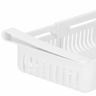 Nastaviteľná priehradka do chladničky biela SPRINGOS HA3104