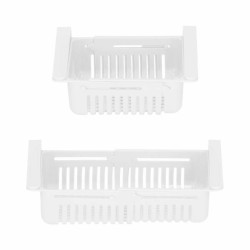 Nastaviteľná priehradka do chladničky biela SPRINGOS HA3104