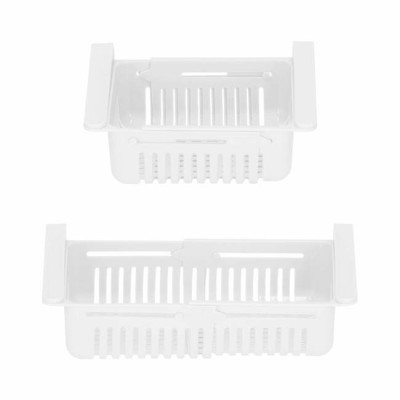 Nastaviteľná priehradka do chladničky biela SPRINGOS HA3104