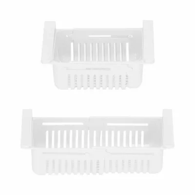 Nastaviteľná priehradka do chladničky biela SPRINGOS HA3104