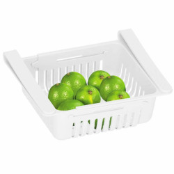 Nastaviteľná priehradka do chladničky biela SPRINGOS HA3104