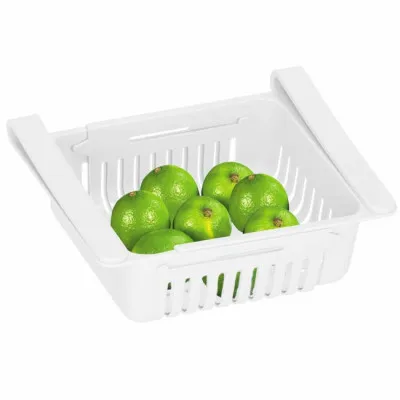 Nastaviteľná priehradka do chladničky biela SPRINGOS HA3104