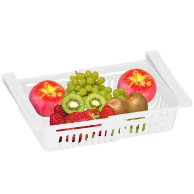 Nastaviteľná priehradka do chladničky biela SPRINGOS HA3104