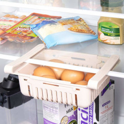 Nastaviteľná priehradka do chladničky ružová SPRINGOS HA3105