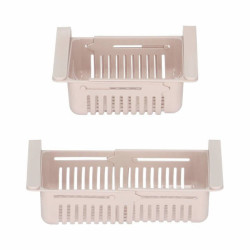 Nastaviteľná priehradka do chladničky ružová SPRINGOS HA3105