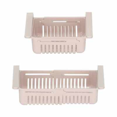 Nastaviteľná priehradka do chladničky ružová SPRINGOS HA3105