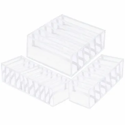 Organizéry do zásuvky sada 3ks, biele SPRINGOS HA3114